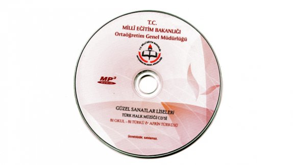 Güzel Sanatlar Liseleri Türk Halk Müziği CDsi Hazırlandı