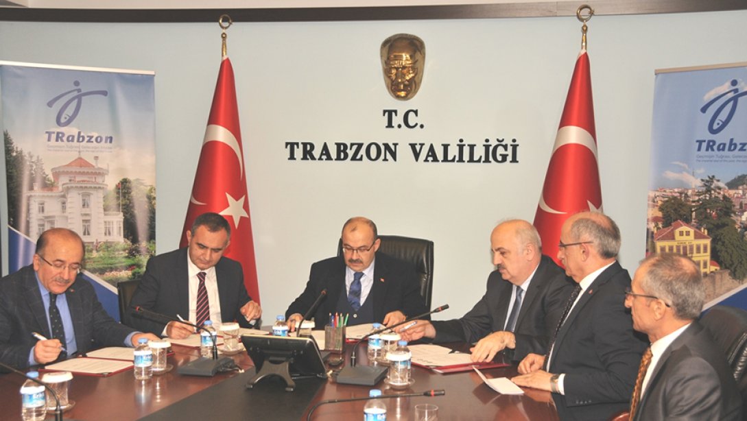 Ortaöğretim Genel Müdürlüğü, Trabzon Valiliği, Trabzon Büyükşehir Belediye Başkanlığı ve Karadeniz Teknik Üniversitesi arasında  Sosyal Bilimler Liseleri XI. Ulusal Öğrenci Sempozyumunun düzenlenmesine yönelik iş birliği protokolü imzalandı