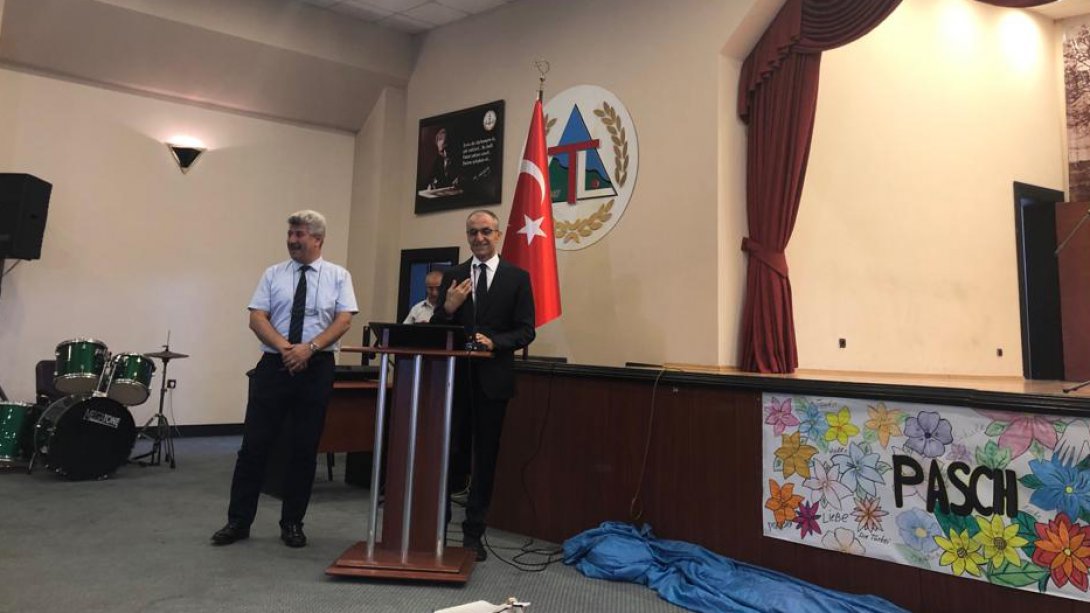 PASCH Dil Kampının kapanış programı Trabzon Fen Lisesinde gerçekleştirildi.
