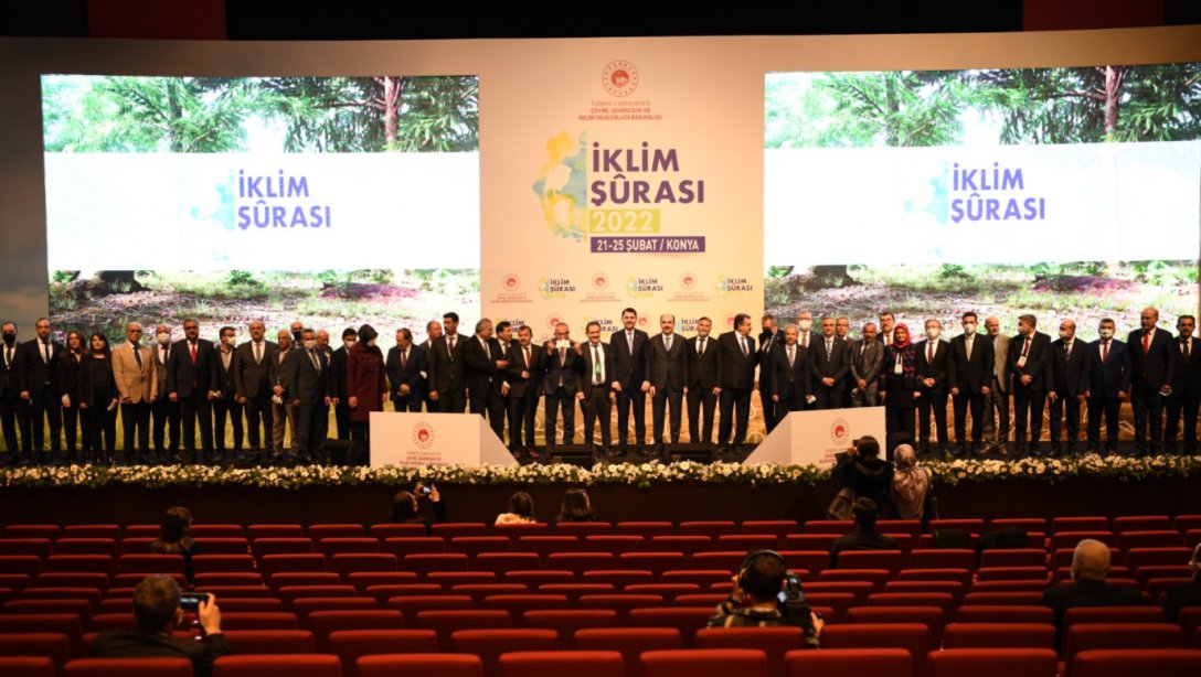 Genel Müdürümüz Çevre Şehircilik ve İklim Değişikliği Bakanlığınca Konya'da Düzenlenen İklim Şurası'na Katıldı