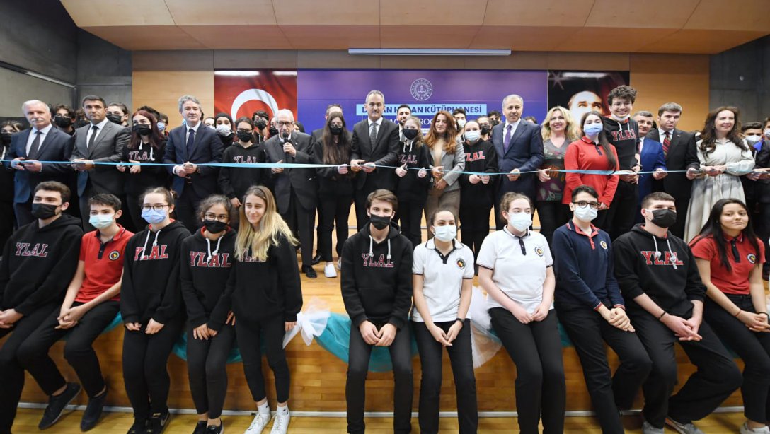 Beşiktaş Yenilevent Anadolu Lisesi Doğan Hızlan Kütüphanesi Sayın Bakanımızın Katıldığı Törenle Açıldı