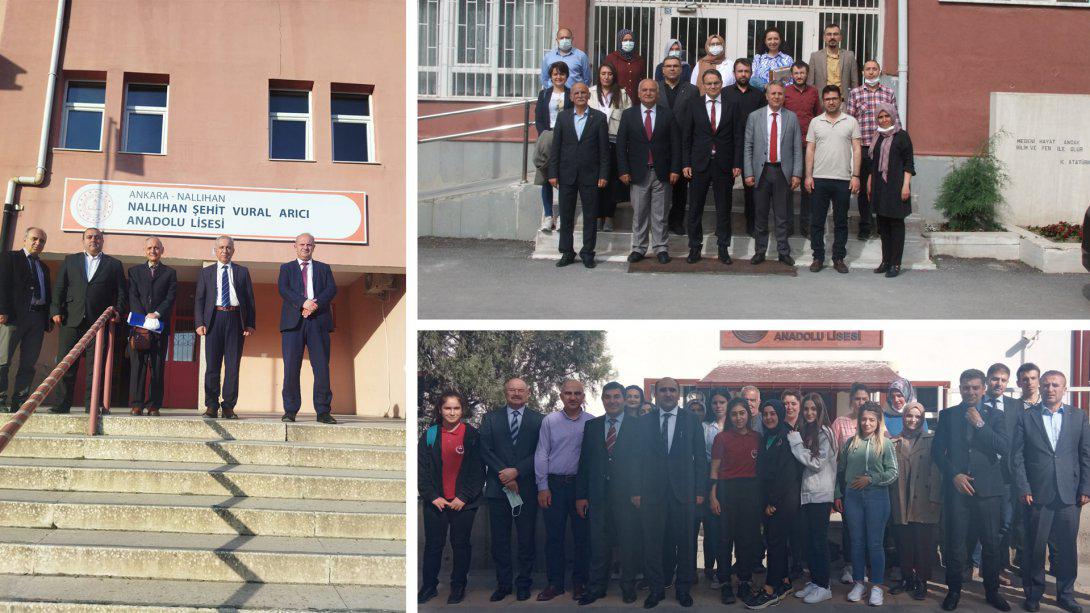 Genel Müdürlüğümüz Daire Başkanları ve Beraberindeki Genel Müdürlük Personelimiz Ankara'nın 8 İlçesinde Yer Alan Okullara Çalışma Ziyareti Gerçekleştirerek Sonrasında Öğrencilerle İftara Katıldı