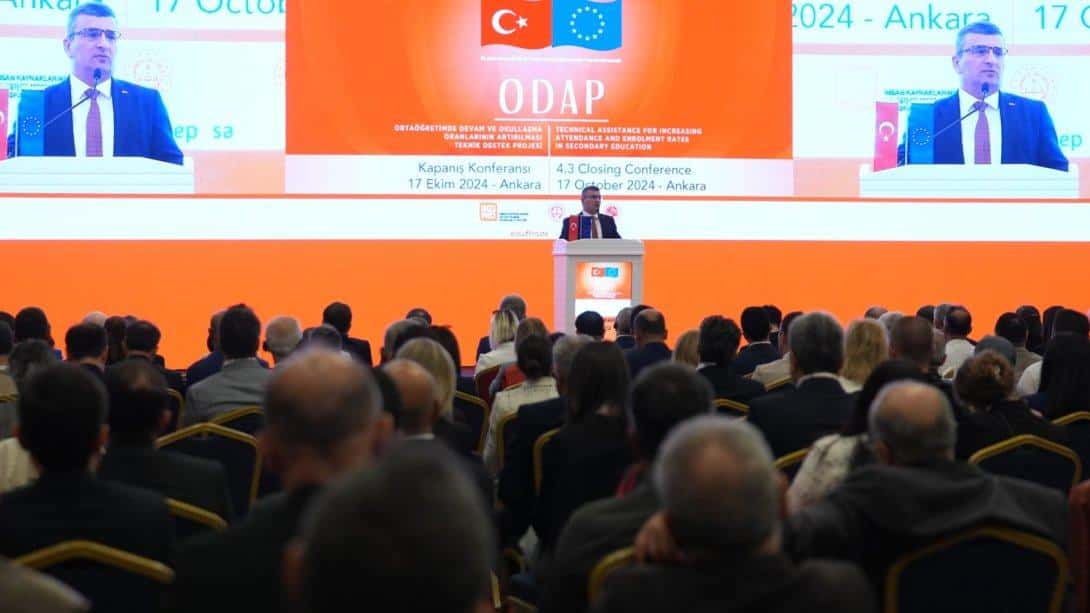 ODAP PROJESİ KAPANIŞ KONFERANSI YAPILDI