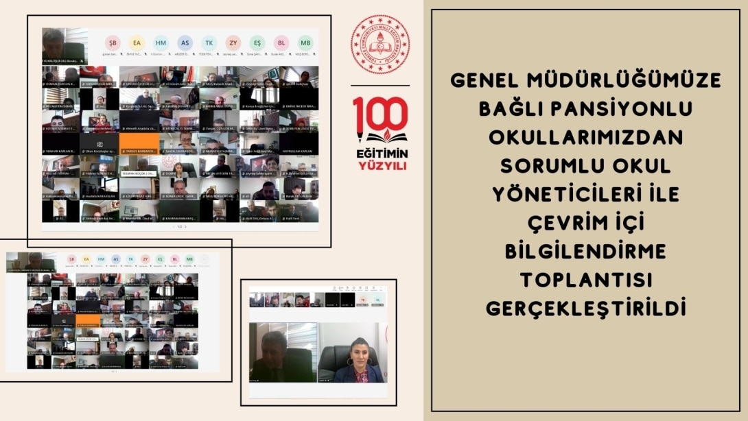 BİLGİLENDİRME TOPLANTISI GERÇEKLEŞTİRİLDİ