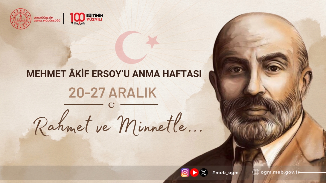 MEHMET ÂKİF ERSOY'U ANMA HAFTASI