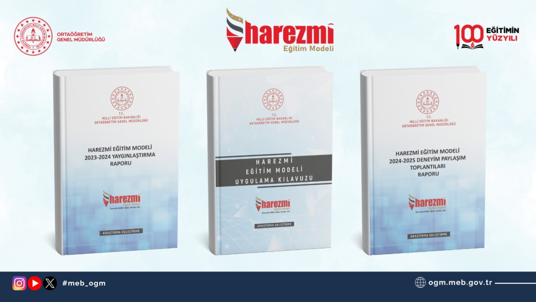 ÖĞRETMEN VE AKADEMİSYENLER İÇİN HAREZMİ EĞİTİM MODELİNE YÖNELİK YENİ KAYNAKLAR HAZIRLANDI